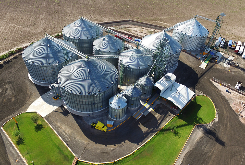 Grain Bin Themed Office Project